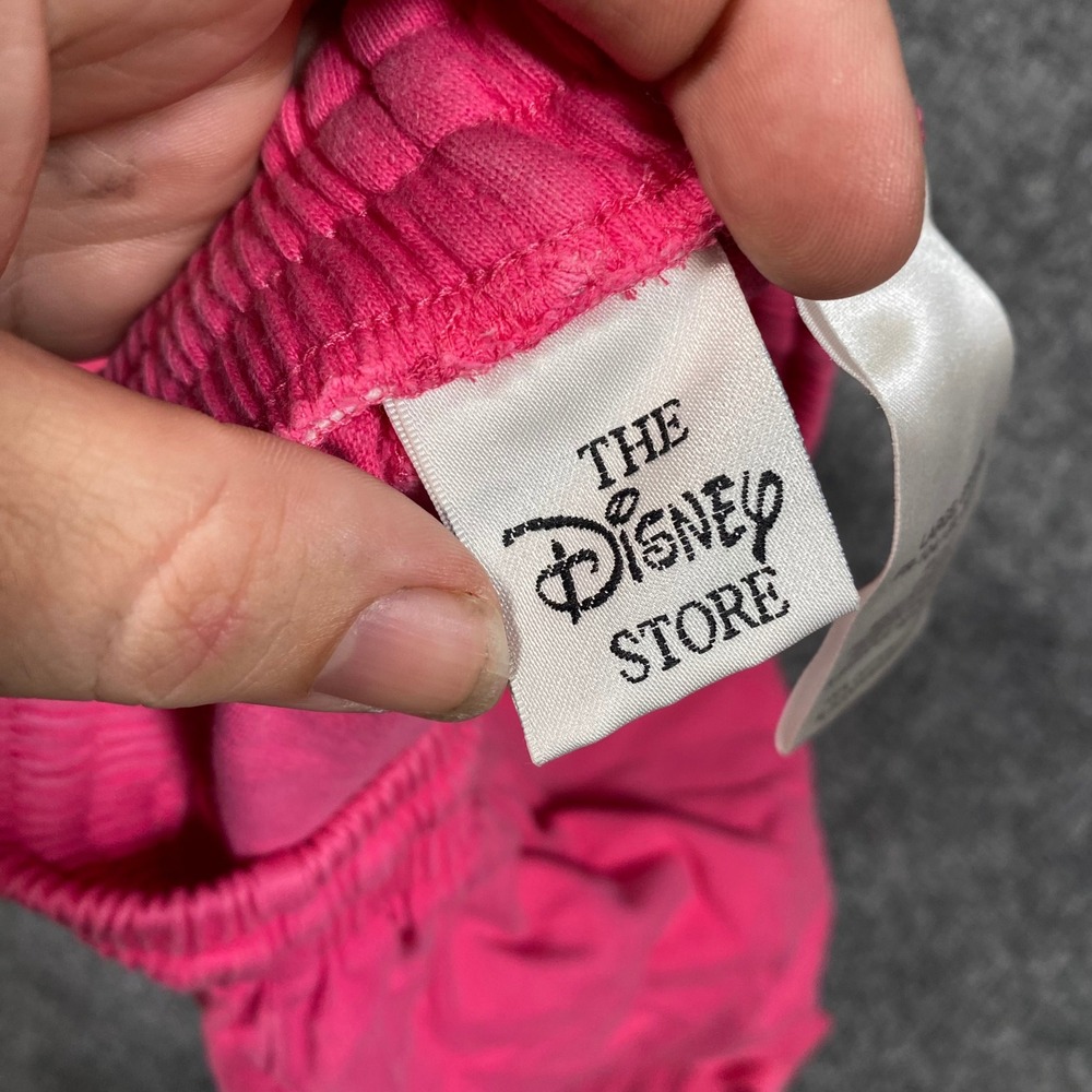 Disney Store Minnie Mouse Kitten Embroidered Pink Cotton Lounge Shorts Womens L‎ - Picture 7 of 9